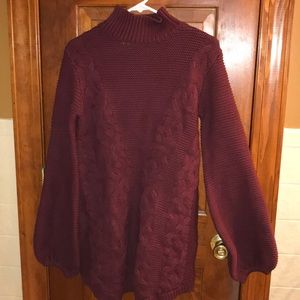 *NWT* Burgundy Sweater Dress